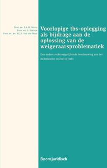 Boom Uitgevers Den Haag Voorlopige tbs-oplegging als bijdrage aan de oplossing van de weigeraarsproblematiek