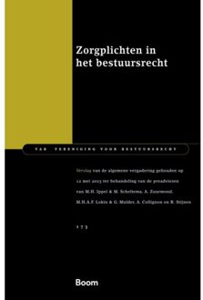 Boom Uitgevers Den Haag Zorgplichten In Het Bestuursrecht - Var-Reeks