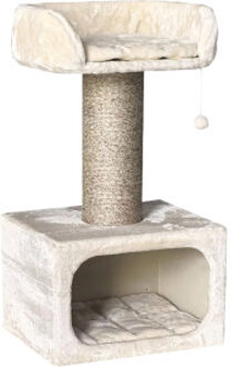 Boon Krabpaal Sasso XXL voor de kat (110 cm) Grijs/Zwart