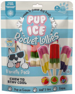 Boon Pup Ice Rocket Lollies M variatiepak hondenijsjes Per verpakking (5 stuks)