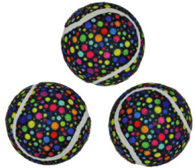 Boon Tennisbal Dots hondenspeelgoed Per set