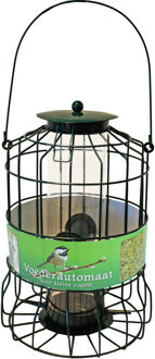 Boon Vogel voedersilo - groen - 36cm - metaal - voor kleine vogels geschikt