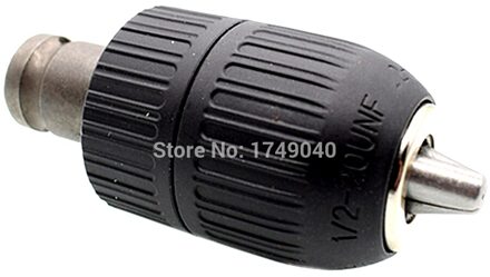 Boor Chuck 2mm tot 13mm Self Locking Snelspanboorhouder Tool 1/2-20UNF Mount met 1/2" vierkante Socket Adapter voor Klopboormachines