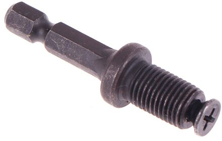 Boor Chuck Adapter Hex Schacht Adapters Buitendraad Schroef Voor Boor Chuck 6Mm 10Mm 13Mm 3/8 "-24UNF Boren Bits