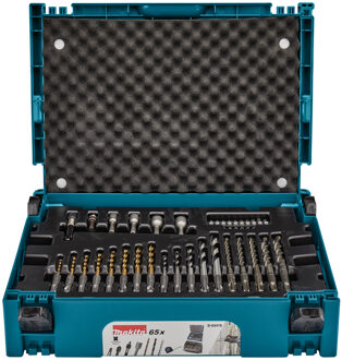 Boor-/schroefbitset | SDS-PLUS | in Mbox | 65-delig - B-69478