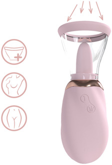 Boost - Oplaadbare Vulva en Borstpomp - Roze