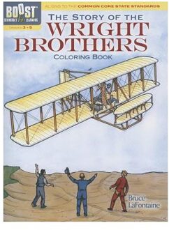 BOOST The Story of the Wright Brothers Coloring Book