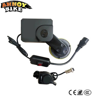 Booster 300W With Battery Modified Moped Kit Bicycle Friction Drive DIY Electric Bike 300W Brushless High Speed Motor accelerate