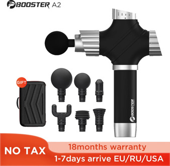Booster A2 Muscle Massage Gun Sport Therapy Massager Stimulator Body Relaxation Pain Relief Slimming Shaping Massager