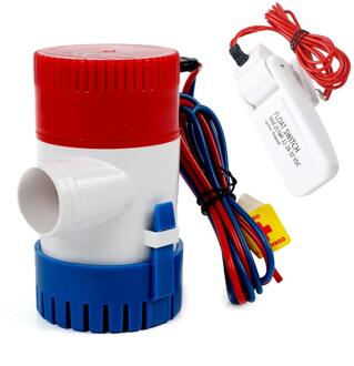 Boot Automatische Schakelaar Combinatie Set 1100GPH 12V Elektrische Marine Submersible Bilge Sump Waterpomp Met Schakelaar