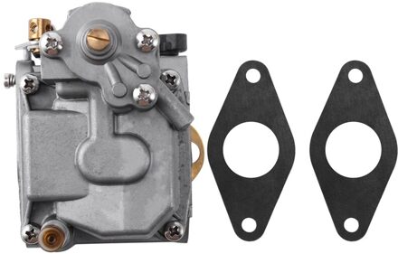 Boot Motor 66M-14301-12 Carburateur Assy En Pakkingen (2 Stuks) voor Yamaha 4-Takt 15Hp F15 Elektrische Start Buitenboordmotor