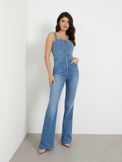 Bootcut Jeans-Jumpsuit Blauw - 25