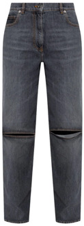Bootcut jeans met scheuren JW Anderson , Gray , Dames - Xs,2Xs,3Xs