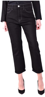 Bootcut jeans Twinset , Black , Dames - W25,W27