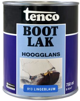 bootlak lingeblauw 913 - 750 ml.