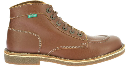 Boots en enkellaarsjes Kickstoner by Kickers Bruin - 45