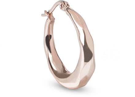 Bora Bora 4L-57SV-SYVG Hoepel Oorbellen voor Vrouwen Roze