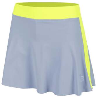 Bora Rok Dames-Grijs,Neongeel - S