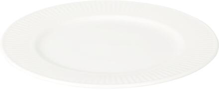 Bord 20cm porselein doos a 6 wit