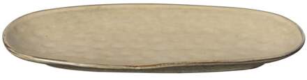 Bord ovaal Toscane - beige - 25.5x12 cm