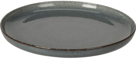 Bord porselein dia 19x25cm Blue