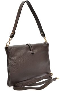 Bordeauxleren Tas Kastanjebruin