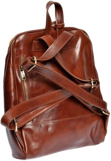 Bordeauxleren Tas Kastanjebruin