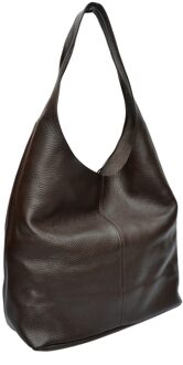 Bordeauxleren Tas Kastanjebruin