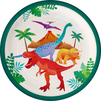 Borden Dino Apatosaurus (8st) Multikleur - Print