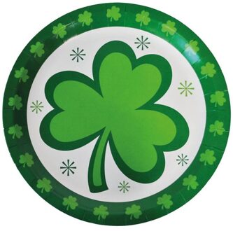 Borden Shamrock Ierland 23cm (8st) Groen
