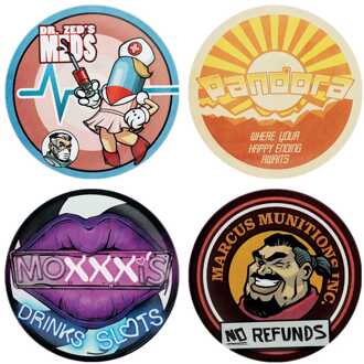 Borderlands Coaster 4-Pack
