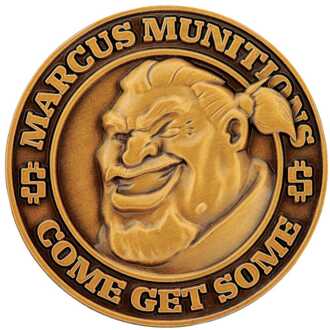 Borderlands Collectable Coin Marcus Munitions Limited Edition