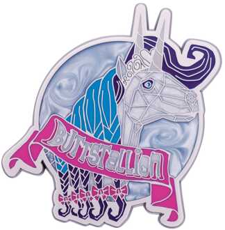Borderlands Pin Badge Butt Stallion Limited Edition