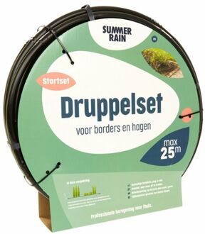 Borders en hagen - Druppelset - 25m