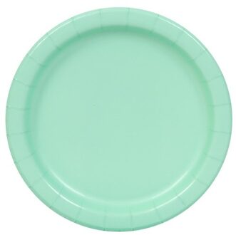 Bordjes Mint Groen 23cm (16st) Turquoise