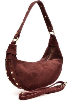 BORDO Leren Tas Bordeaux - One Size