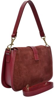 BORDO Leren Tas Bordeaux - One Size