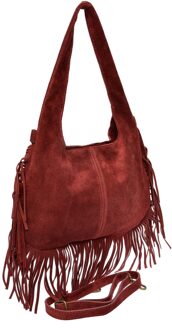 BORDO Leren Tas Bordeaux