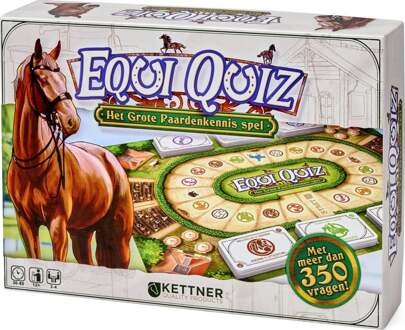 bordquiz Equi Quiz het grote paardenkennis spel