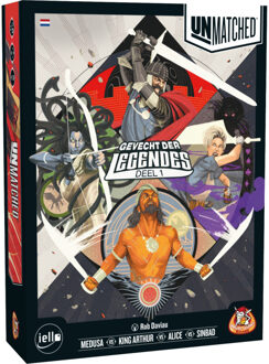 bordspel Unmatched: Gevecht der Legendes (NL)