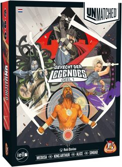bordspel Unmatched: Gevecht der Legendes (NL)