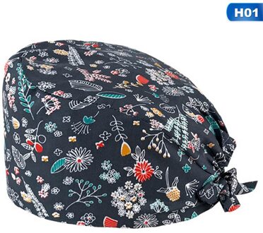 Borduren Verpleegkundige Hoed Voor Vrouwen Mannen Salon Apotheek Bonnet Caps Lab Huisdier Arts Surgicals Cap H01