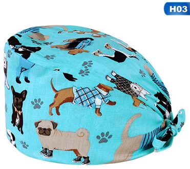 Borduren Verpleegkundige Hoed Voor Vrouwen Mannen Salon Apotheek Bonnet Caps Lab Huisdier Arts Surgicals Cap H03