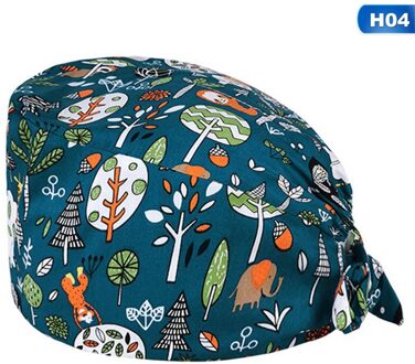 Borduren Verpleegkundige Hoed Voor Vrouwen Mannen Salon Apotheek Bonnet Caps Lab Huisdier Arts Surgicals Cap H04