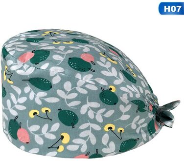 Borduren Verpleegkundige Hoed Voor Vrouwen Mannen Salon Apotheek Bonnet Caps Lab Huisdier Arts Surgicals Cap H07