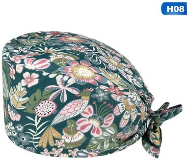Borduren Verpleegkundige Hoed Voor Vrouwen Mannen Salon Apotheek Bonnet Caps Lab Huisdier Arts Surgicals Cap H08