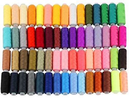Borduurwerk Naaigaren 60 Kleuren 250 Yard Polyester Naaigaren Machine Threads Hand Werk Craft Naaimachine Accessoires