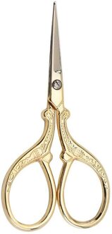 Borduurwerk Vintage Steek Naaien Schaar Retro Stof Cut Roestvrij Staal Op Maat Schaar Handwerken Huishoudelijke Naaien Gereedschap goud