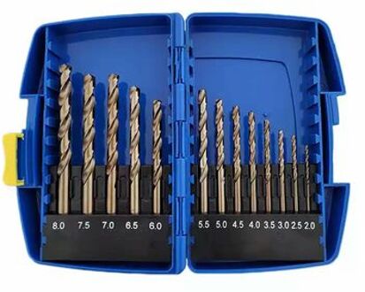 Boren Set Metaal 2-8 Mm Cobalt (wt-2308)