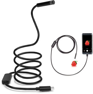 Borescope USB Type-C Endoscoop Inspectie Camera 5M Android 8mm 8mm